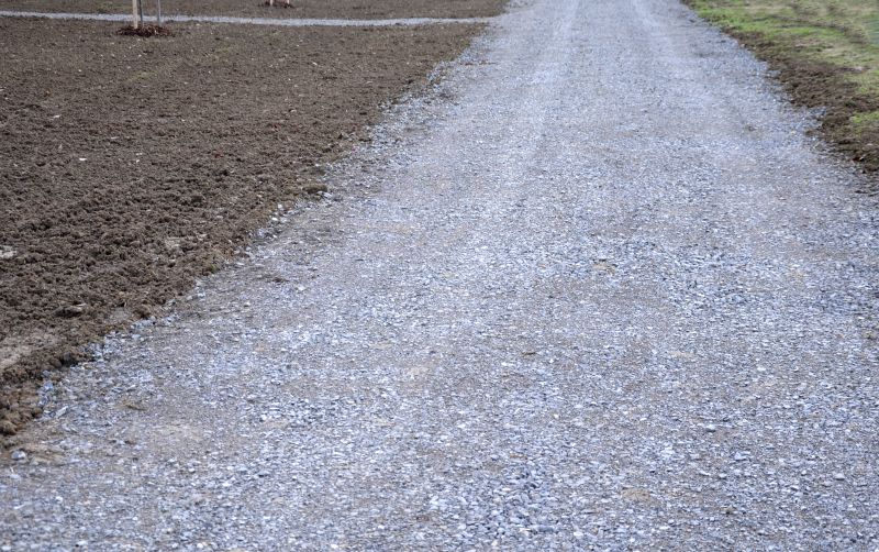 Gravel Driveway Installation detail