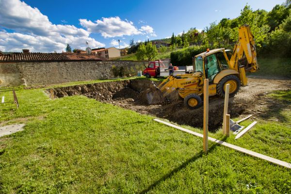 Basement Excavation in Anacortes