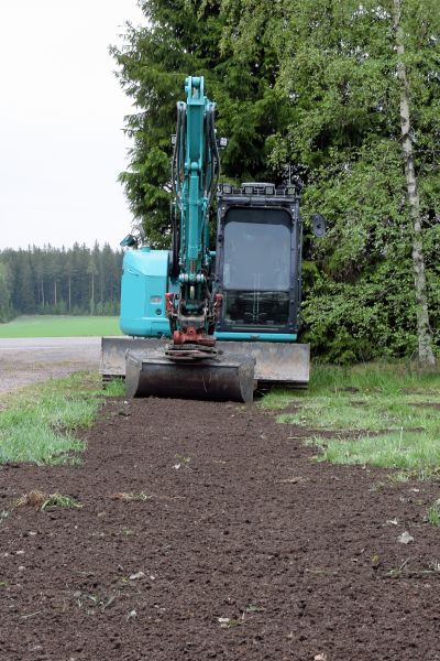 Backhoe Grading in Anacortes