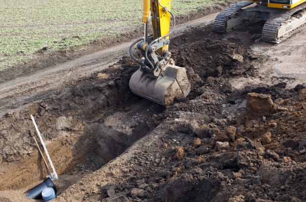 Backhoe Trenching in Anacortes