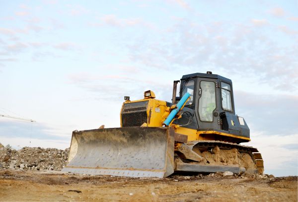 Bulldozer Land Excavation in Anacortes